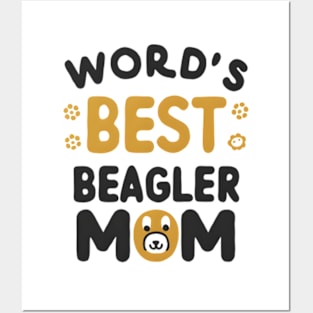 Funny Beagle Dog Life Is Better With A Beagle Posters and Art